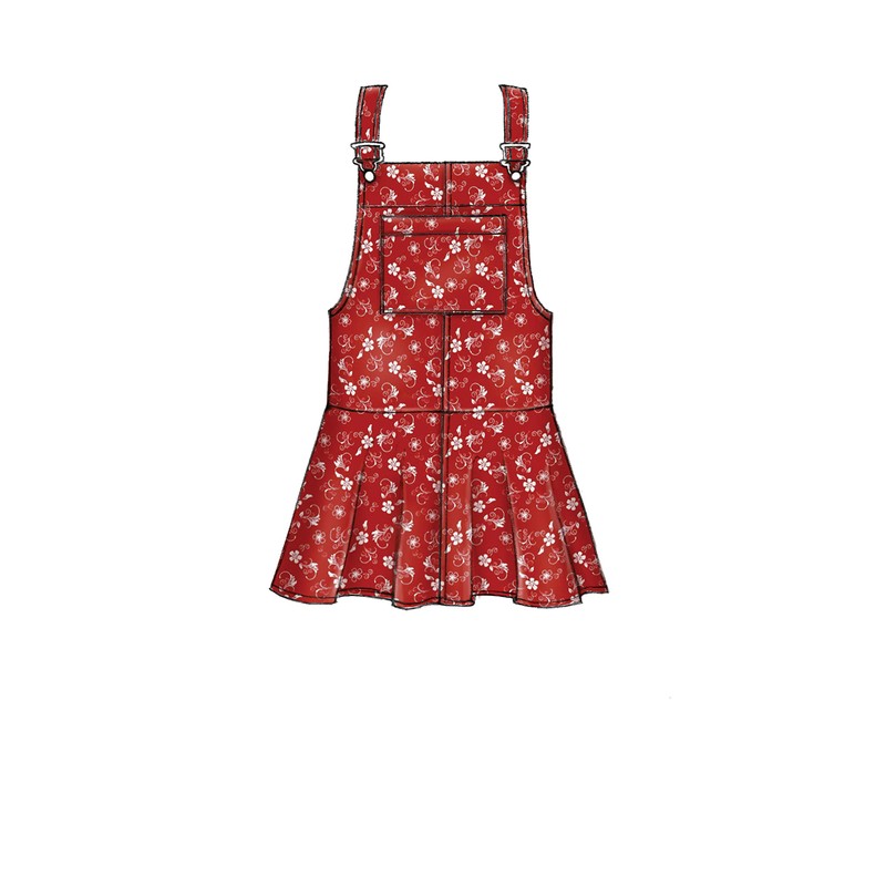 McCall’s Sewing Pattern M7831 Misses’ Pinafore Dresses