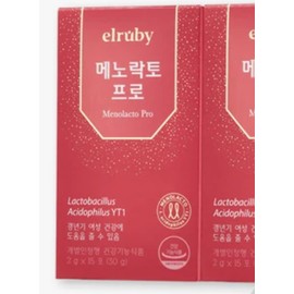 menolacto Menopausal Lactobacillus YT1 Powder Eluvy Menoracto Pro 15 packets × 2 boxes (30 days’ supply) / 갱년기유산균YT1 분말 엘루비 메노락토 프로 15포 × 2박스(30일분)