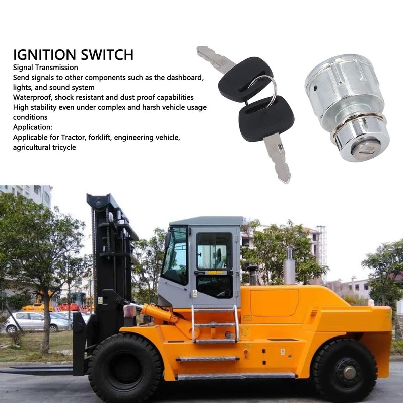 Ignition Switch Waterproof Electric Ignition Start Switch High Durability for