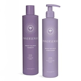 INNERSENSE Dúo económico de champú y acondicionador matizadores naturales y equilibrados de Innersense Organic Beauty, Cuidado del cabello no tóxico y sin crueldad animal (10 fl oz, 295 ml)