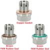 Dsnaduo M14.1-1.5 x 15mm Oversize Piggyback Oil Drain Plug, Stainless