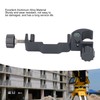 Professional RTK Pole Clamp Aluminum Alloy Universal Data Collector Bracket