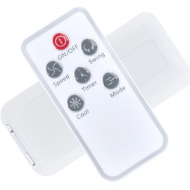 TCNOUMT Replacement Remote Control For COSTWAY Evaporative Cooler,Portabl