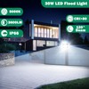 NEWREACH 30W LED Flood Light Outdoor, IP66 Waterproof 5000K Daylight
