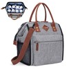 LOKASS Leak-proof Lunch Box for Women Insulated Lunch Cooler Bag