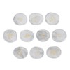 10Pcs Engraved Rune Stones Palm Stones Healing Witch Rune Stone