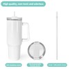 AGH 40 oz Sublimation Tumblers with Handle and Straw,12 Pack