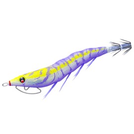 Duel EZ-Q Cast Squid Fishing Lure, Squid Fishing, Bait, Rattle, No. 2.5, 0.35 oz (10 g), Moon Viewing Purple, Patapata