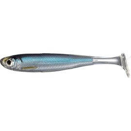 Fishing Tackle Lures Slow-Roll Shiner | Silver-Smoke