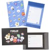 Kamiojapan TRUZ Volume Up Letter Set / Black Line Friends