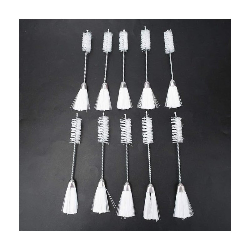 Fyearfly Sewing Machine Cleaning Brush, 10 Pieces Stainless Steel Double