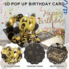 saerryor 60th Birthday Card, 60th Birthday Pop-Up Greeting Card for