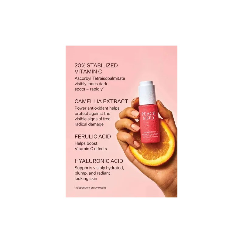 Tratamiento Para Manchas Peach & Lily Transparent C 20ml