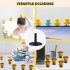 YIBEICO 20pcs Duck Mount, Flock Locker Rubber Duck Holder Dashboard