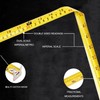 PROBON 25FT Tape Measure (2 Pack) - Dual Lock Double