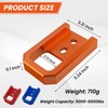 TECHPICCO Front Tow Hooks Covers for Tacoma 2024-2026/4Runner 2025-2026, Car