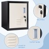 Suzile Lockable Storage Cabinet Metal Lockable Steel Storage Cabinet Organizer
