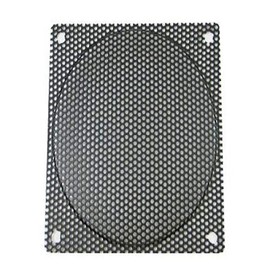 120mm Black Steel Computer Case Fan Mesh Grill / Guard / Filter - Medium Hole
