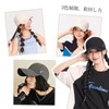 [TeMibery Lyric] キャップ 帽子 レディース uvカット ロゴ 深め UPF50+ 日よけ帽子