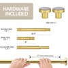 BRIOFOX Shower Curtain Rod Adjustable 18-50 Inch, Spring Tension Shower