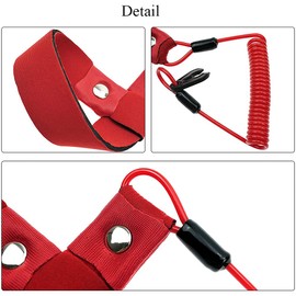 Handlebar Switch Key Floating Emergency Flameout Rope Start/Stop Kill Lanyard Fits For Yamaha Jet Ski WaveRunner