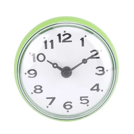 Joyzan Shower Clock Suction Cup Wall Clock Mini Bathroom Clock Waterproof Bath Suction Clock for Shower Washroom Kitchen(Green)