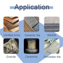 Porcelain-Blade, Tile-Blade Super Thin Ceramic Diamond Saw Blades for Grinder Tile Cutter with Adapter 7/8",20mm,5/8 Inch Abor (4 INCH RED-3PCS)