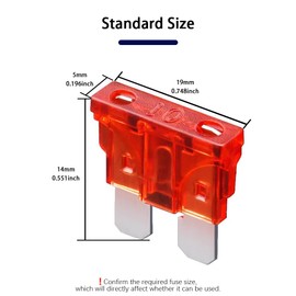 INDPROD 28Pcs 30Amp Standard Car Fuses, 30A Car Blade Fuses ATO/APR/ATS, 32V (12/24V) Auto Fuses Kit, Circuit Protection Standard Blade Fuse, Automotive Replacement Fuses for RV/Truck/SUV/Motor/Boat