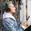 PowerLocus - Auriculares Bluetooth sobre la oreja, auriculares inalámbricos plegables,