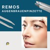 Remos Tweezers Set of 3 with Eyebrow, Splitter and Combination