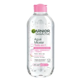 Garnier Skin Active Agua Micelar Desmaquillante todo en 1 400ml