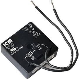 ICM Controls ICM100F DOM Timer, 3 Minutes Fixed with 6" Wire Terminals