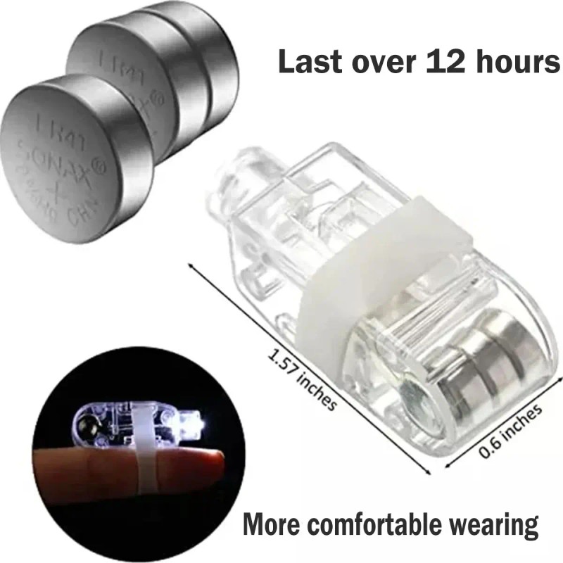 100pz Anillos Laser Led Multicolor Fiesta Neon Carnaval Boda