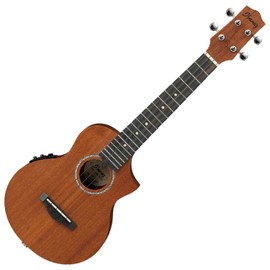 Ibanez, 4-String Ukulele, Right, Open Pore Natural (UEW5E)