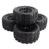 Pilipane 12 mm Hex, 4 Pieces RC Tyres, Off-Road Short