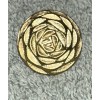 Unbranded Medium Rose Gold Button