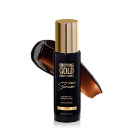 Express Tanning Serum Dark – Fast-Acting Self Tanner for a Golden Glow – Hydrating & Streak-Free – Vegan & Skin-Friendly – Develops in 1 Hour – Long-Lasting & Buildable Tan
