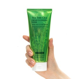 ORJENA Fresh Tea Tree Facial Cleansing Foam - For All Skin Types, 180ml Net Wt