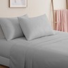 RUIKASI Housewife Pillowcases 2 Pack - Light Grey Standard 50x75