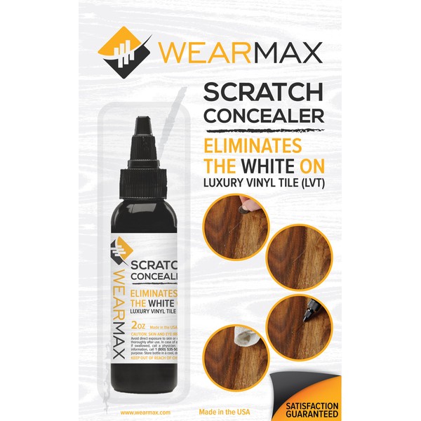 WearMax® Scratch Concealer for Luxury Vinyl Tile (LVT) Flooring - Scratch Repair Touch-up & Remover