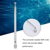 Telescopic Antenna, Alloy Steel SMA Male Connector, Six Sections, 40MHz-6G