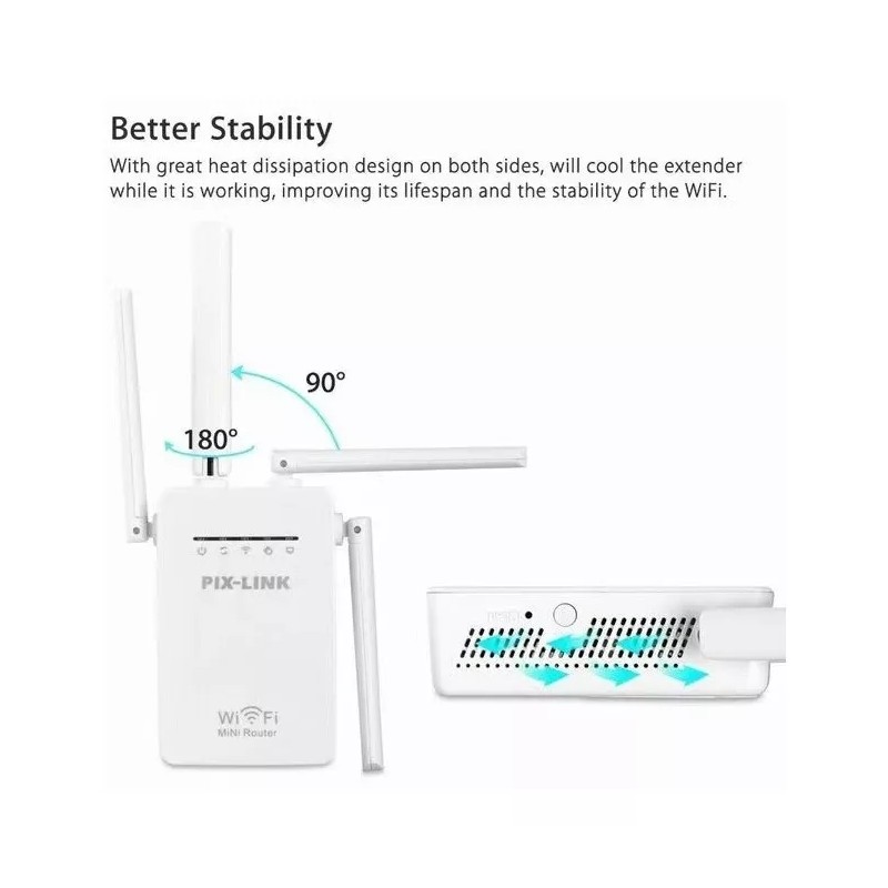 Pix-Link Router, Repetidor, Access Point, Wisp Pix-link 100v/240v