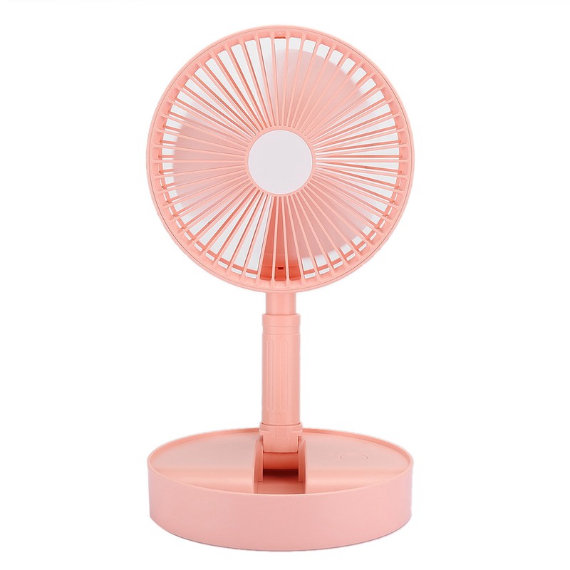 Portable Mini USB Rechargeable Handheld Fan Home Office Silent Desktop