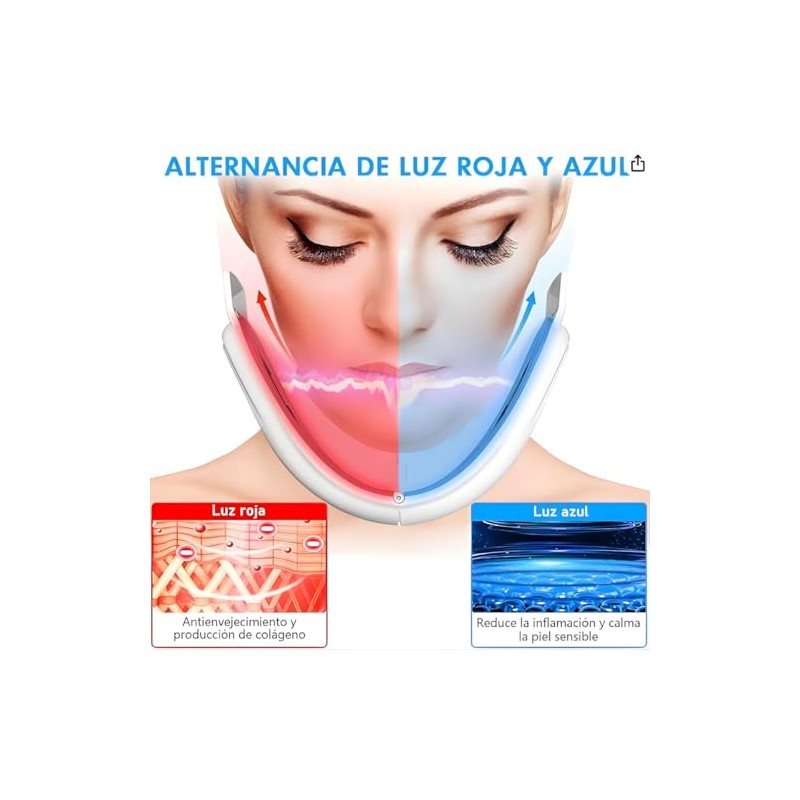 Bloom&Glow-Dispositivo adelgazamiento facial. Tecnología EMS.