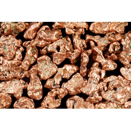 Kidz Rocks Pure Copper Nugget 1 1/2" 1-2 Oz for Wire Wrap Pendant Native Copper Rock Mineral Specimen Geology Sample Stone