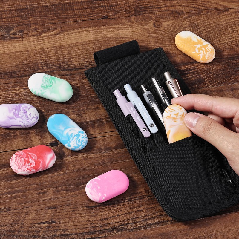 Mr. Pen- Erasers, 12 Pack, Marble Pencil Eraser, Erasers for