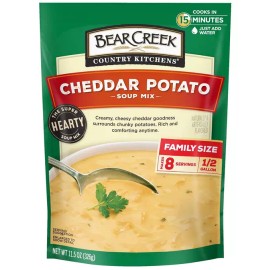Bear Creek New -  Bear Creek Soup Mix, - ( Select Flavor & Size ) Best Product. - Cheddar Potato, 11.5 Ounce