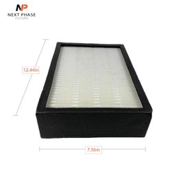 Cabin Filter - Pack of 1 - Compatible with Volvo Motor Graders and Champion Equipment - Cabin Air Filter Replacement – Replaces O.E. 12725424; Baldwin PA5331; Wix WP10127