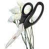 Scissors and Shears (Black, Kitchen (18cm/7" Serrated Blade Left Handed)