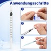100pcs 1ml Colostrum Collectors with Caps Without Needle for Laboratory